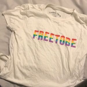 FreeToBe t-shirt